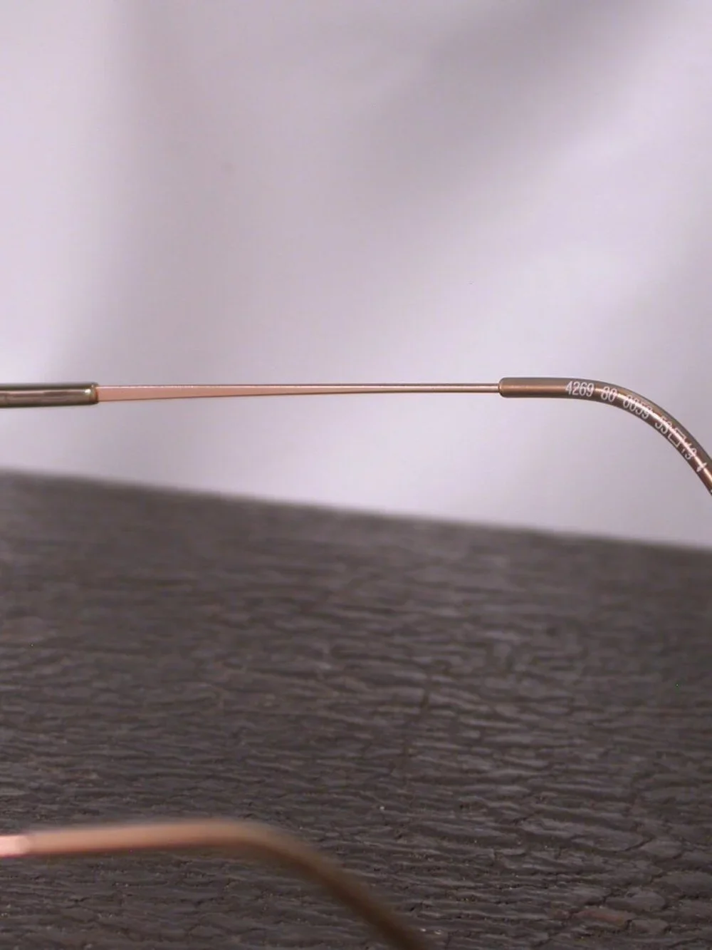Silhouette Titan Frameless Gold Eyeglasses Made in Austria